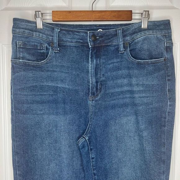 Maxstudio Indigo Women's Dark Wash High Rise Skinny Denim Jeans Size 16 - Picture 3 of 13